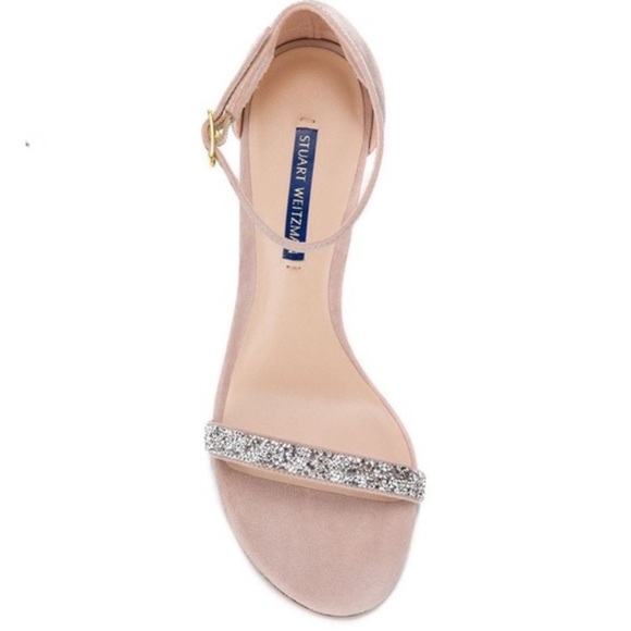 Stuart Weitzman nudist nudistsong dolce sandals *worn once* - Picture 2 of 6